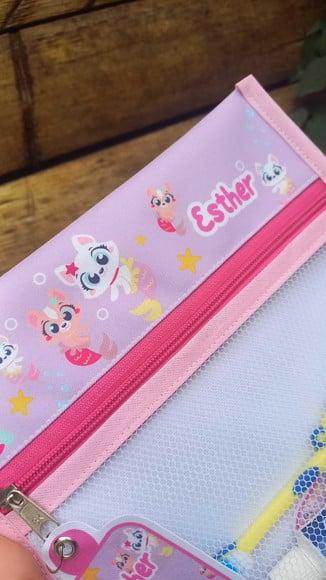 Estojo Higiene Bucal Personalizado Puket Nome Lista Escolar