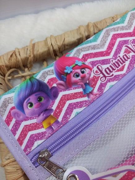 Estojo Higiene Bucal Personalizado Tema Nome Lista Escolar