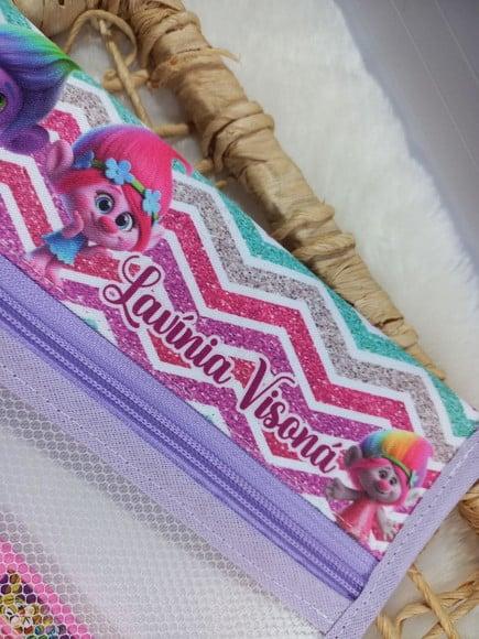 Estojo Higiene Bucal Personalizado Tema Nome Lista Escolar