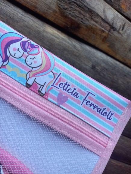Estojo Higiene Bucal Personalizado Tema Nome Lista Escolar