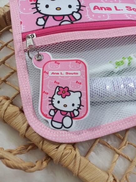 Estojo Higiene Bucal Personalizado Tema Nome Lista Escolar