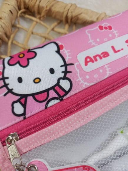 Estojo Higiene Bucal Personalizado Tema Nome Lista Escolar