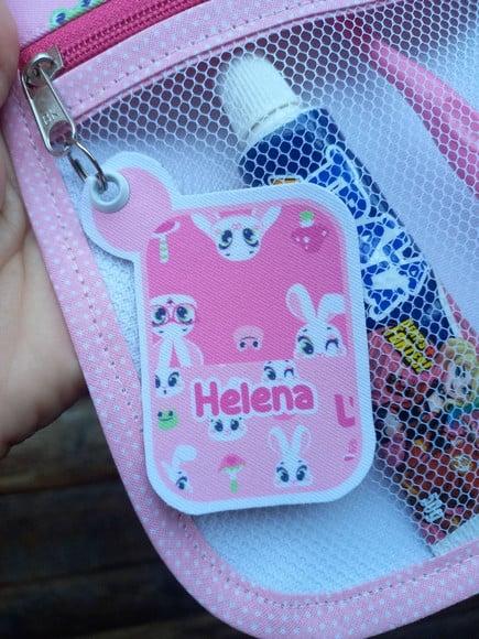 Estojo Higiene Bucal Personalizado Tema Nome Lista Escolar