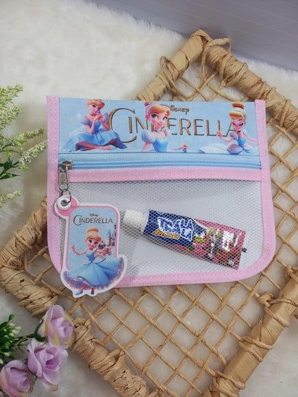 Estojo Higiene Bucal Personalizado Tema Nome Lista Escolar