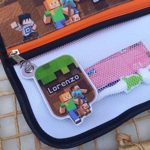 Estojo Higiene Bucal, Minecraft.
