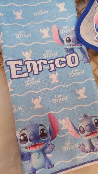 Estojo, Higiene Bucal Personalizado com Toalhinha, Escolinha