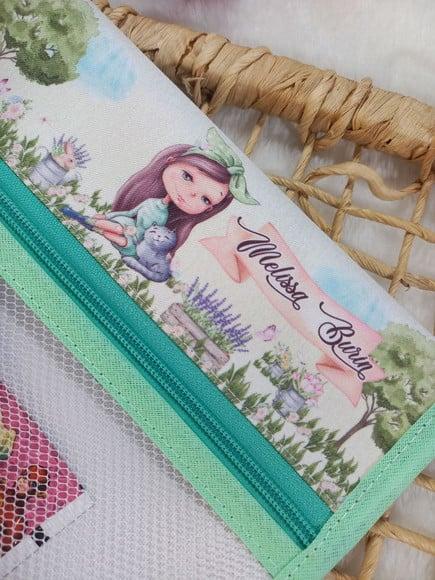Estojo, Higiene Bucal Personalizado, Infantil Escolar Nome.