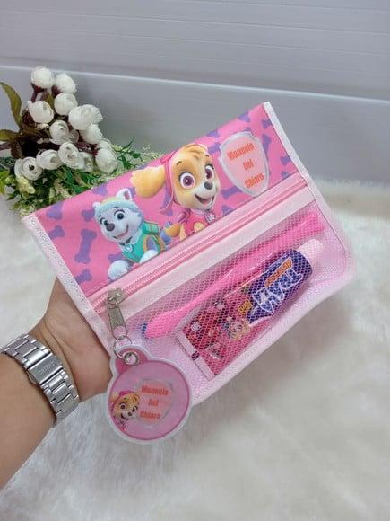 Estojo, Higiene Bucal Personalizado, Skye, Patrulha Escolar