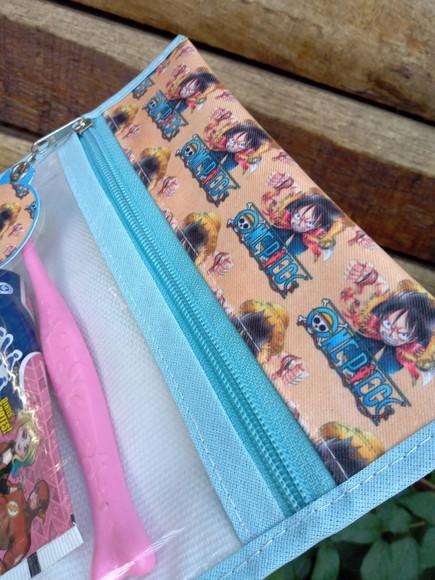 Estojo, Higiene Bucal Personalizado, Infantil Escolar Nome.