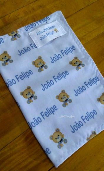 Fralda de Boca em Sublimação.