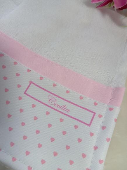 Fralda de Boca Pequena Personalizada.