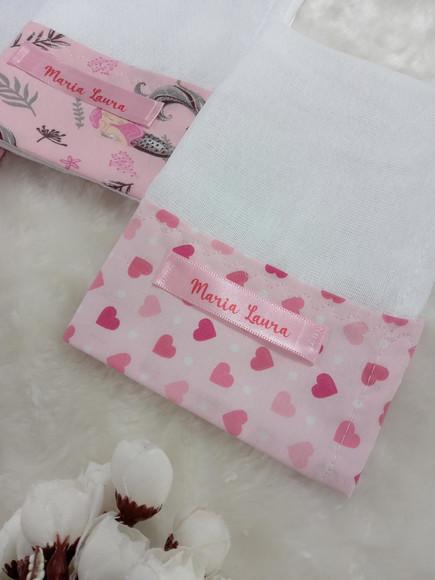 Fralda De Boca Pequena Personalizada.