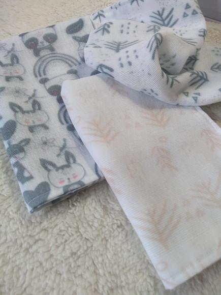 Fralda estampada