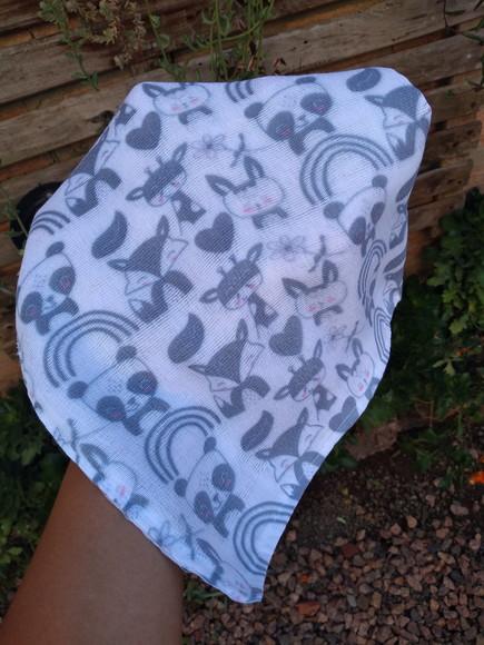 Fralda estampada