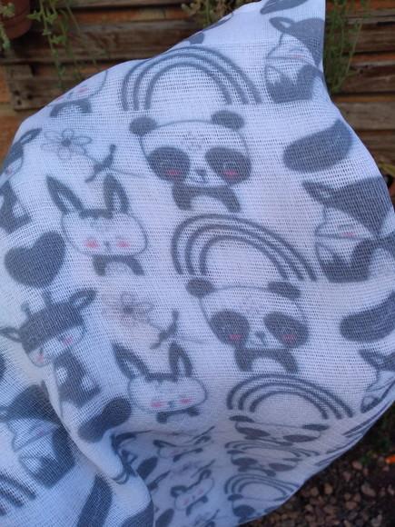 Fralda estampada