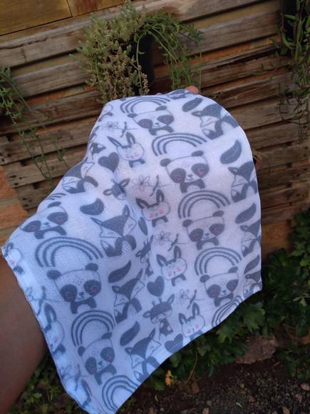 Fralda estampada