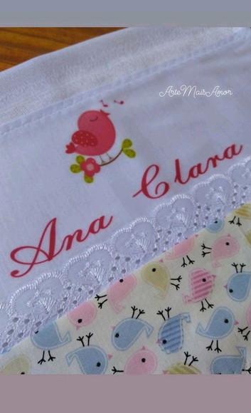 Fralda temática Personalizada.