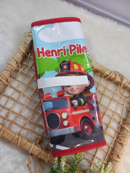 Jogo Americano Bombeiro Infantil Plastificado