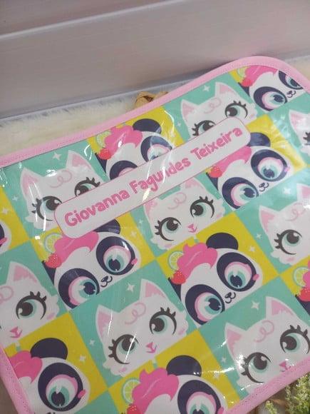 Jogo Americano Infantil Plastificado, Panda Puket