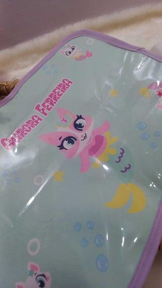 Jogo Americano Infantil Plastificado, Gata Puket Sereia