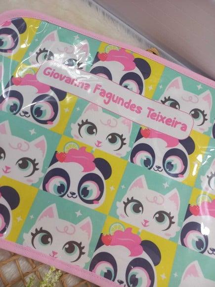 Jogo Americano Infantil Plastificado, Panda Puket