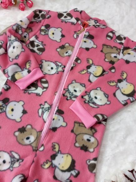 Macacão Pijama em Microsoft. (1, 2 ou 3 anos)