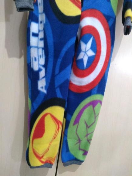 Macacão Pijama em Soft Abertura em Zíper. (4 Anos )