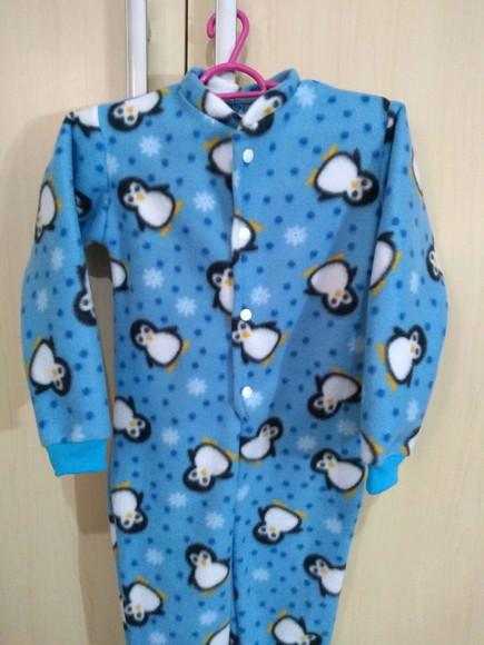 Macacão Pijama em Soft, (1, 2 ou 3 anos)
