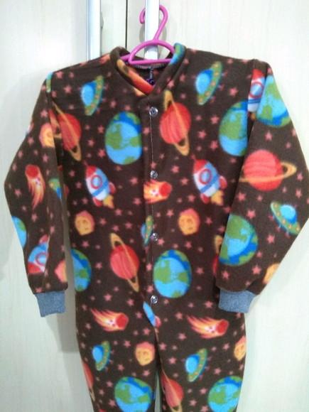 Macacão Pijama em Soft, (1, 2 ou 3 anos)