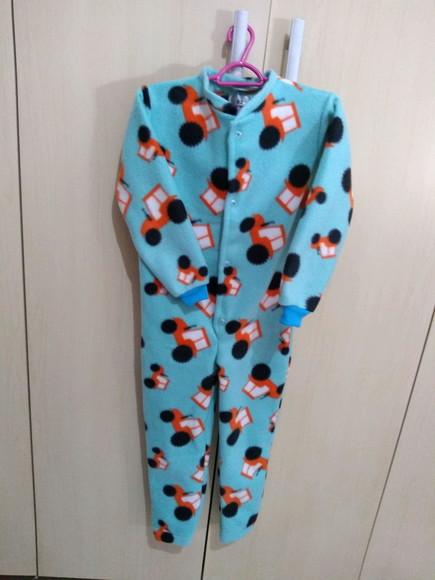 Macacão Pijama em Soft, (1, 2 ou 3 anos)