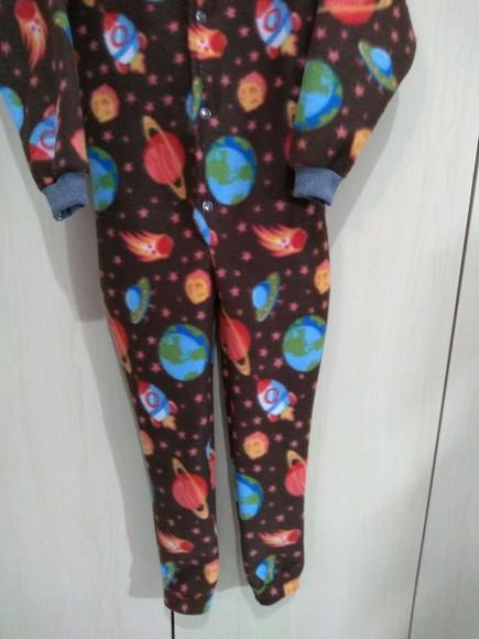 Macacão Pijama em Soft, (1, 2 ou 3 anos)