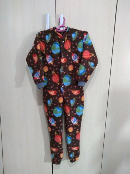 Macacão Pijama em Soft, (1, 2 ou 3 anos)
