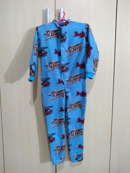 Macacão Pijama em Soft, (1, 2 ou 3 anos)