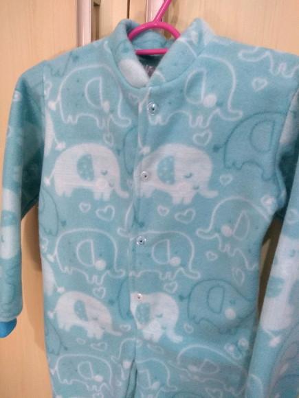 Macacão Pijama em Soft, (1, 2 ou 3 anos)