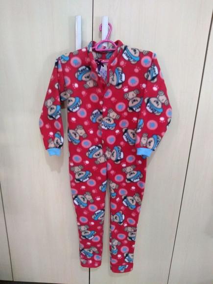 Macacão Pijama em Soft, (1, 2 ou 3 anos)