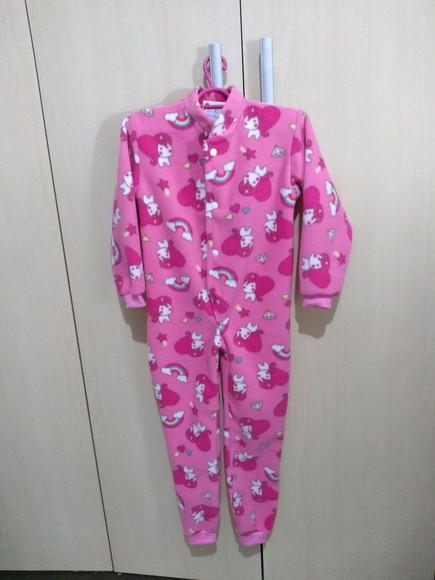 Macacão Pijama em Soft, (1, 2 ou 3 anos)