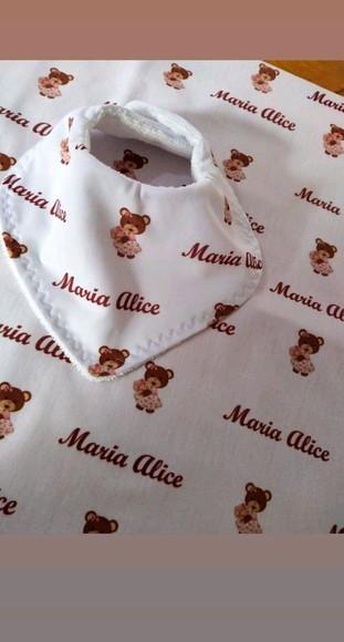 Manta Personalizada para bebê