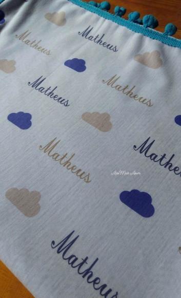 Manta Personalizada para bebê