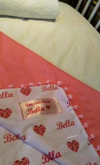 Manta Personalizada para bebê