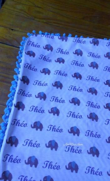 Manta Personalizada para bebê