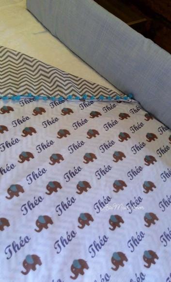 Manta Personalizada para bebê