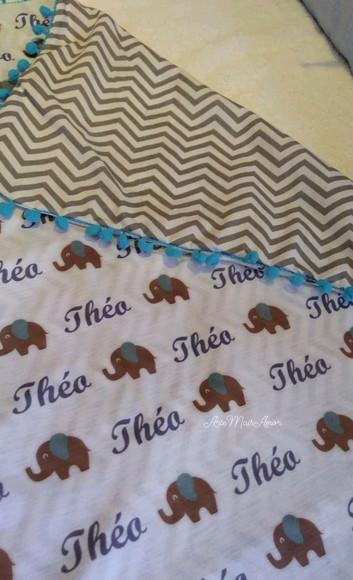 Manta Personalizada para bebê