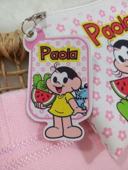 Necessaire Bolsinha Personalizada com Toalhinha Escola Festa