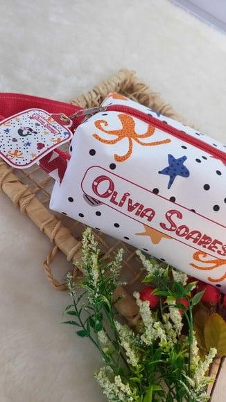 Necessaire Box, com Alça Personalizada.