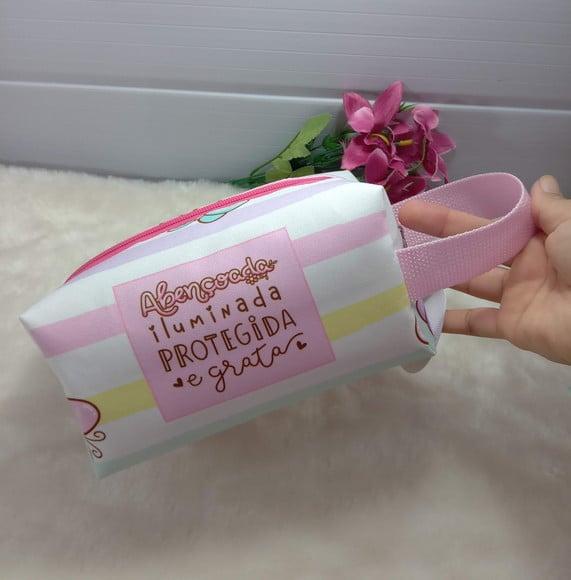 Necessaire Box, com Alça Personalizada.