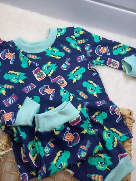 Pijama Infantil Algodão Menino Puket Jaracé, Crocodilo 2anos