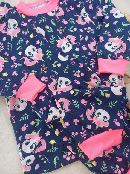 Pijama Infantil Malha Algodão Longo de Frio Inverno Puket 2