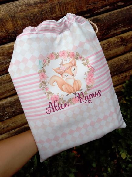 Saquinho para Roupas Personalizado.
