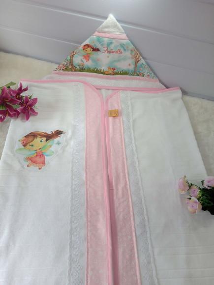 Toalha De Banho Com Capuz Personalizada.