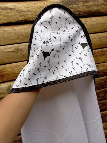 Toalha Fralda com Capuz, Grossa Premium..